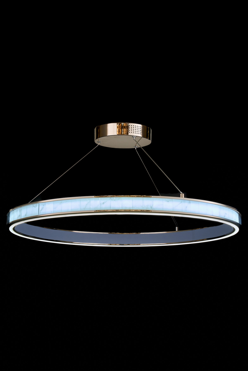 Подвесная люстра LEON Christine LE7702/800 Black Chrome