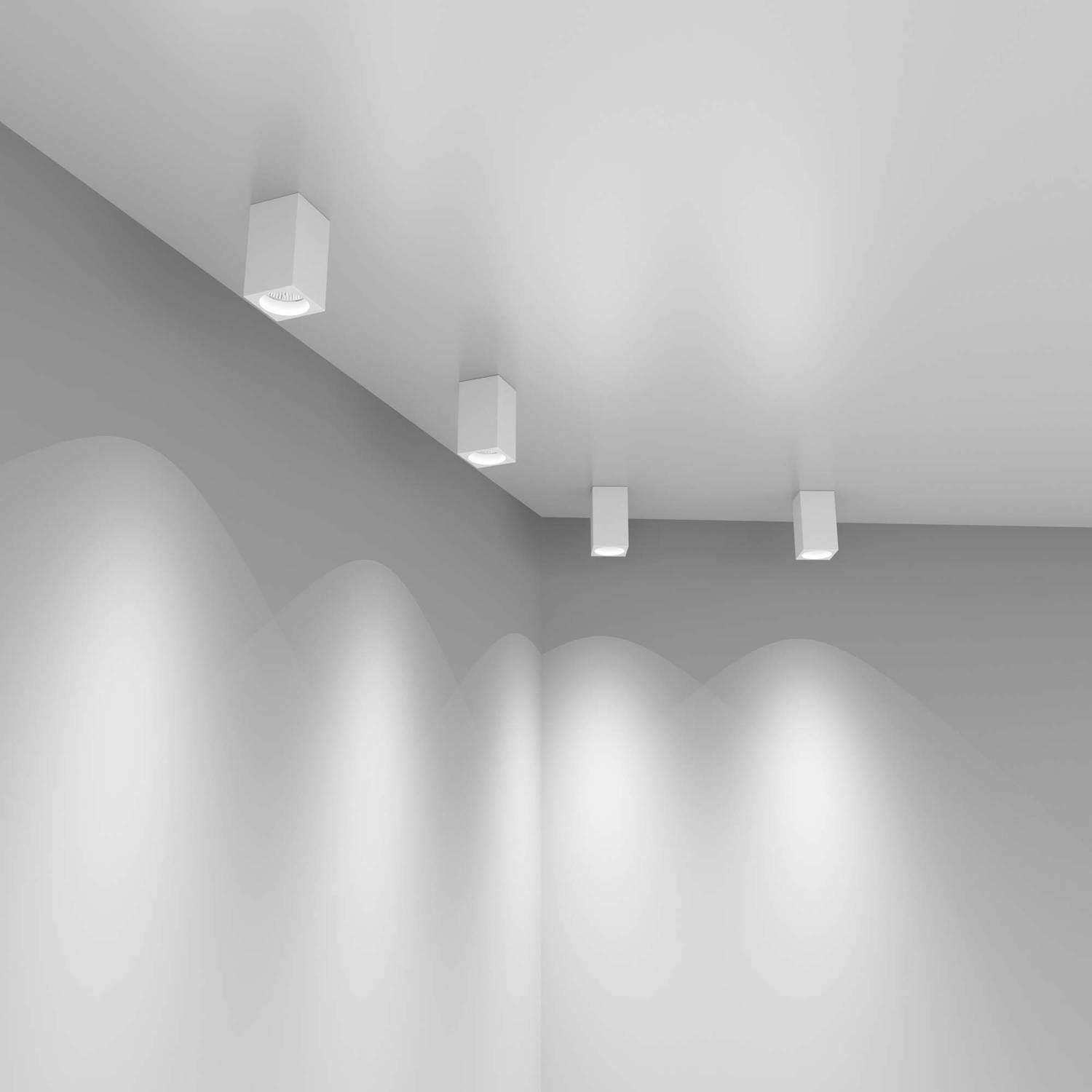 Накладной светильник Elektrostandard 1085 1085 GU10 WH белый матовый