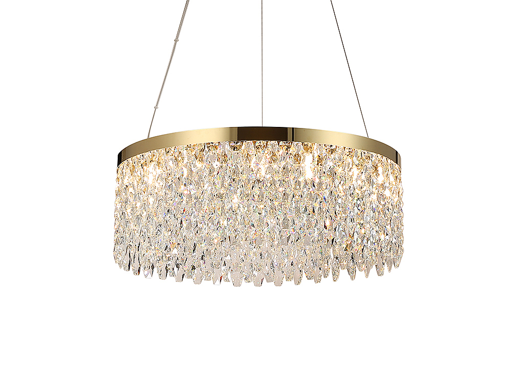 Подвесная люстра Newport Tiffany 8531/60 С gold polished