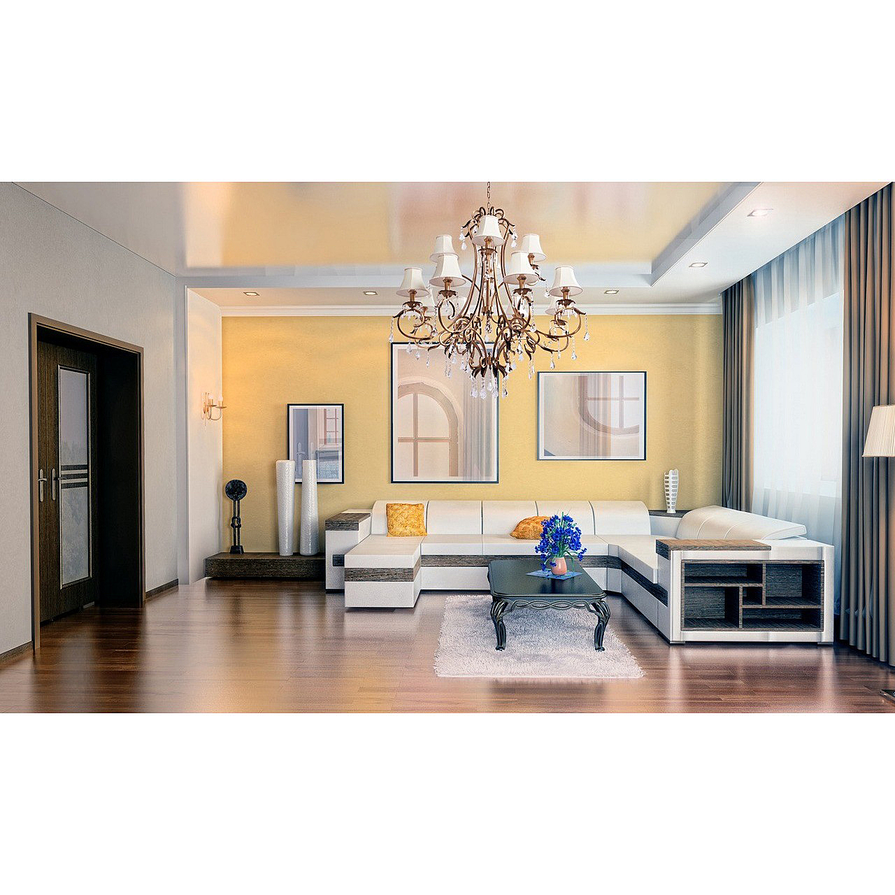 Люстра многоярусная София 355010612 Chiaro