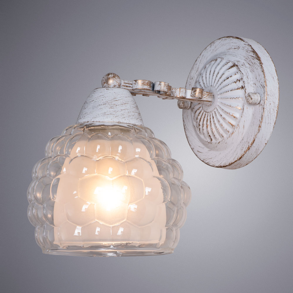 Настенное бра Arte Lamp Malina A7695AP-1WG Настенное бра Arte Lamp Malina A7695AP-1WG