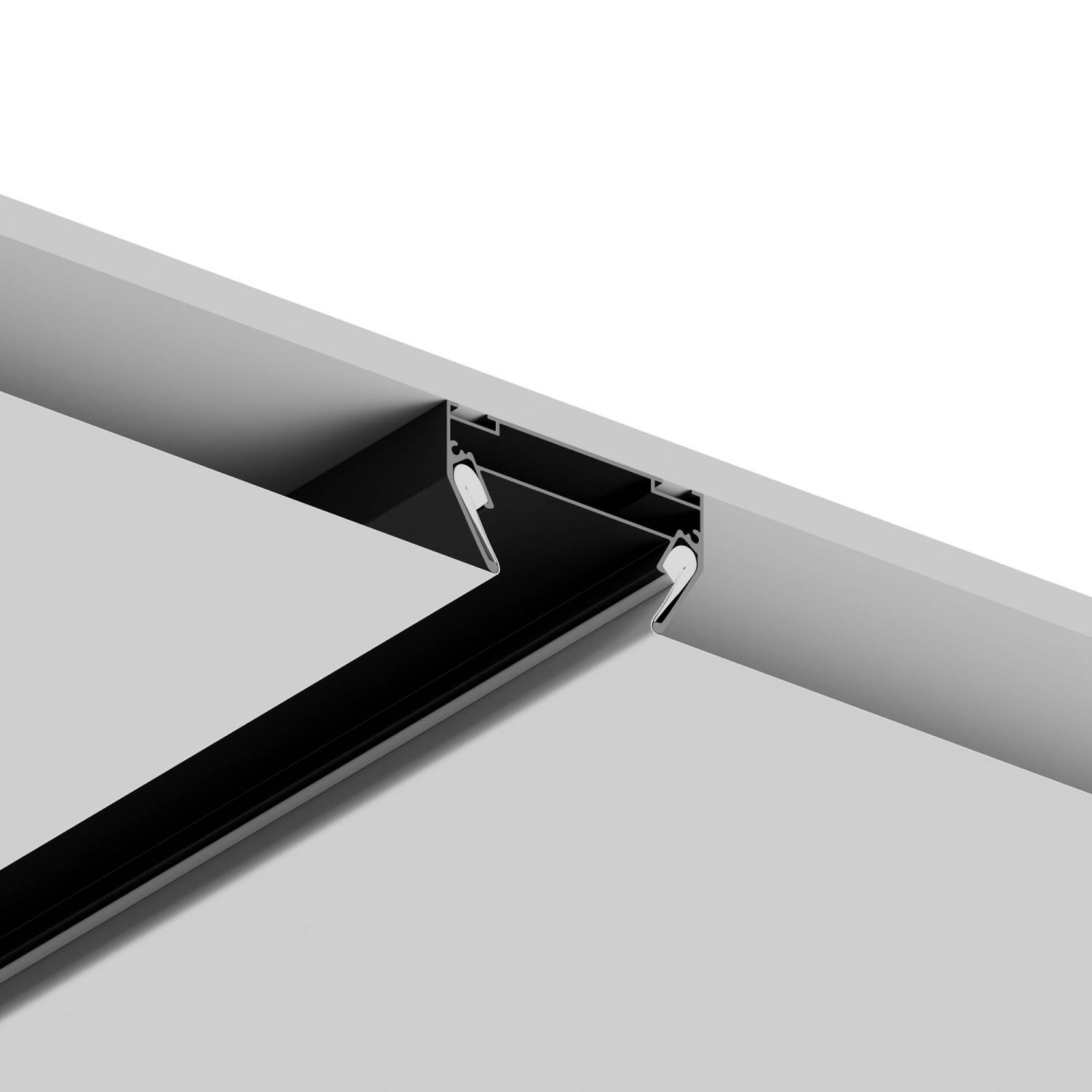 Закладной профиль под шинопровод для натяжного потолка-3м Hesby Lighting Skylite HSBL_0193