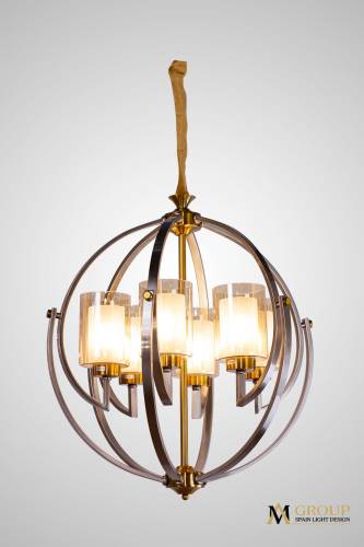 Подвесная люстра AM Group Am372 AM372 SP6 GAB+SN