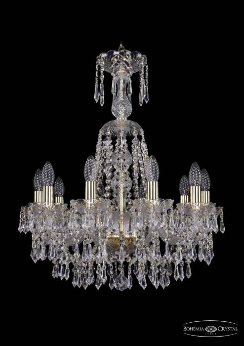 Подвесная хрустальная люстра 1403 Bohemia 1403/10/195/XL-65 G