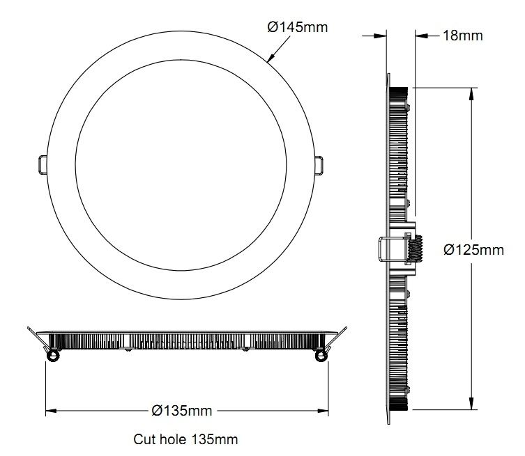 Встраиваемый светильник Deko-Light LED Panel 8 565102