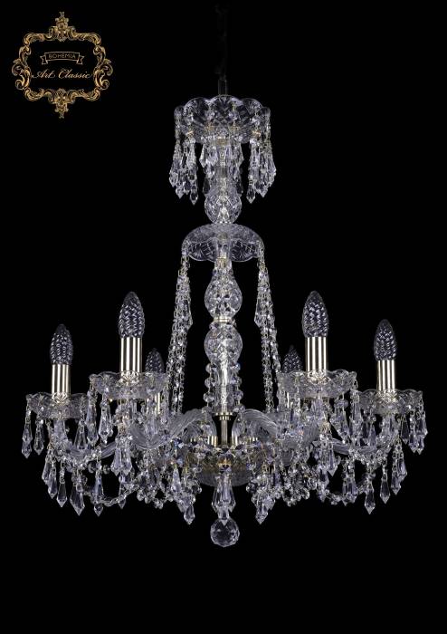 Подвесная хрустальная люстра 11.23 Art Classic 11.23.6.200.XL-64.Gd.Dr
