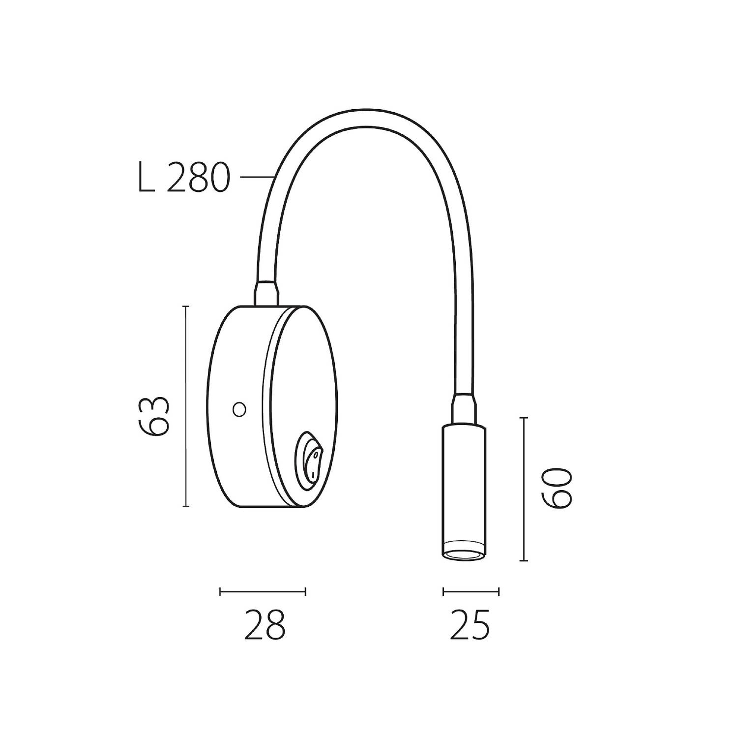 Настенный светильник Lightstar Omega 200247