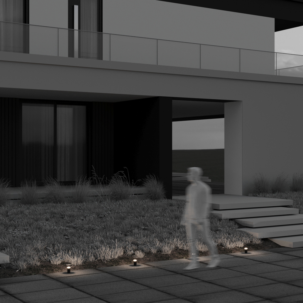 Уличный наземный светильник Maytoni Brill O474FL-L2GF3K