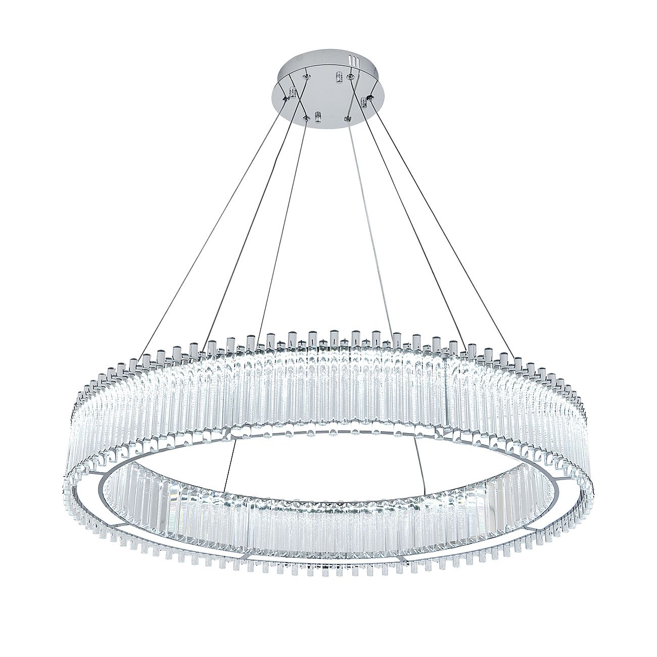 Подвесная люстра Indigo Grado V000196L 12056/B/1P Chrome