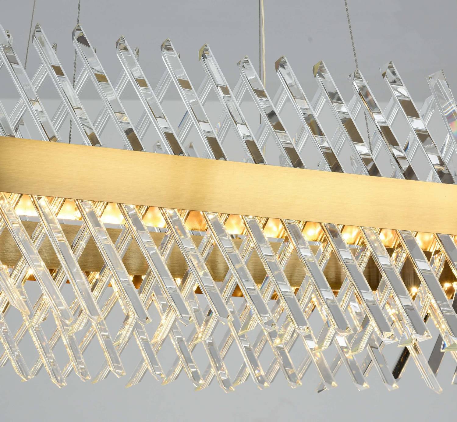 Подвесная люстра Lumina Deco Ringletti LDP 8016-800-PR MD