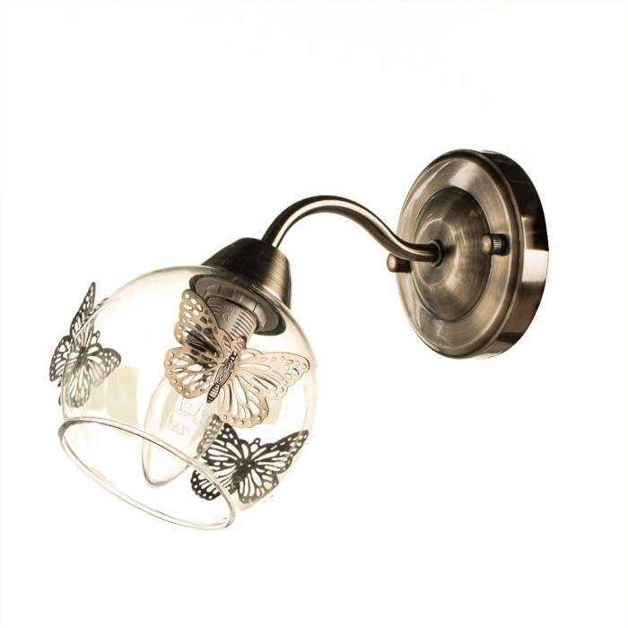 Бра с бабочками Alessandra A5004AP-1AB Arte Lamp