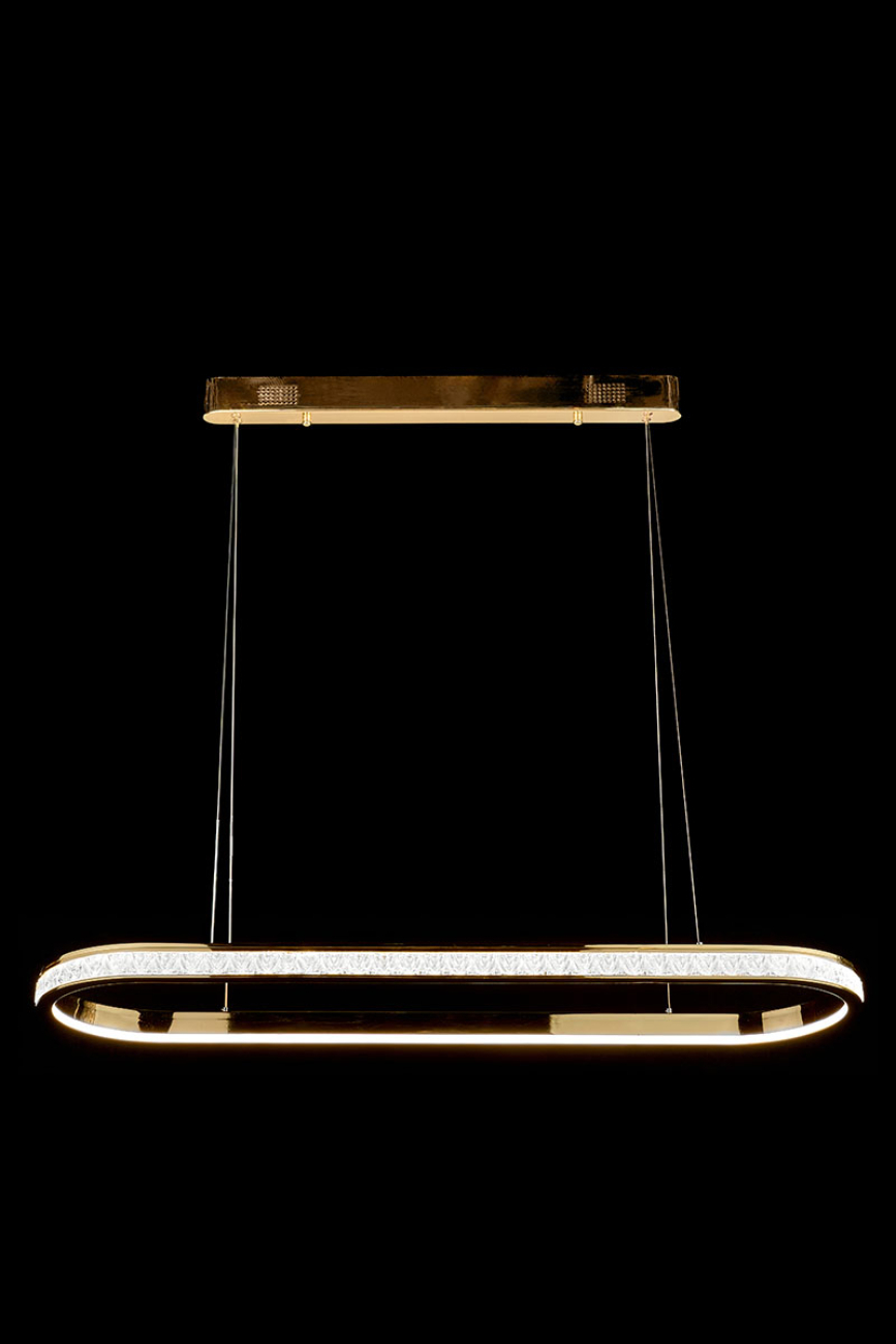 Подвесная люстра LEON Aida LE7707/1050L Gold