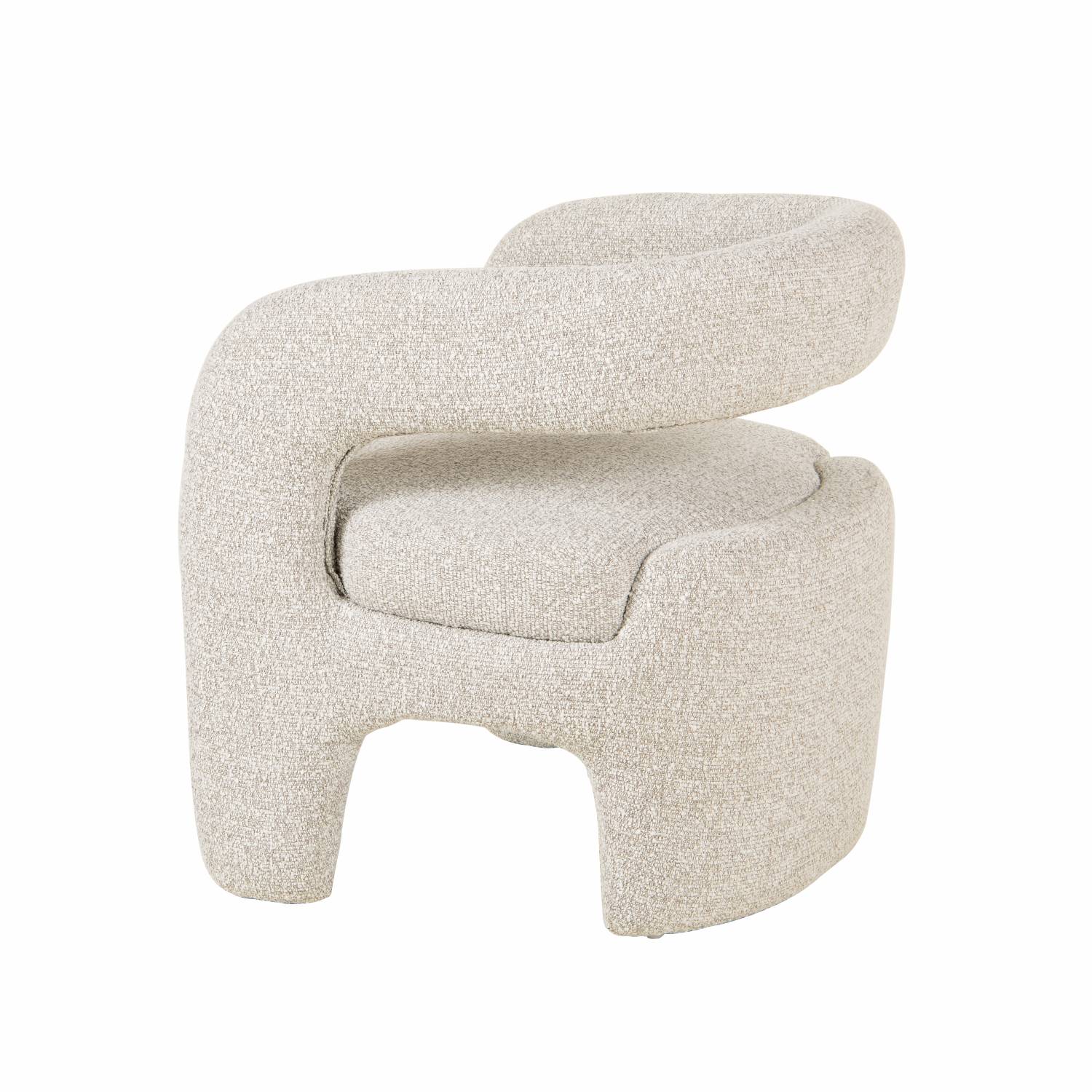 Кресло Stool Group Bones FDC5014 Monet Silver