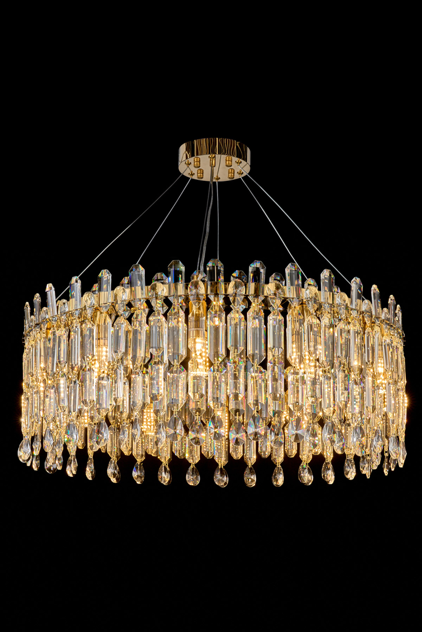 Подвесная люстра LEON Elien LE3001/800 GD