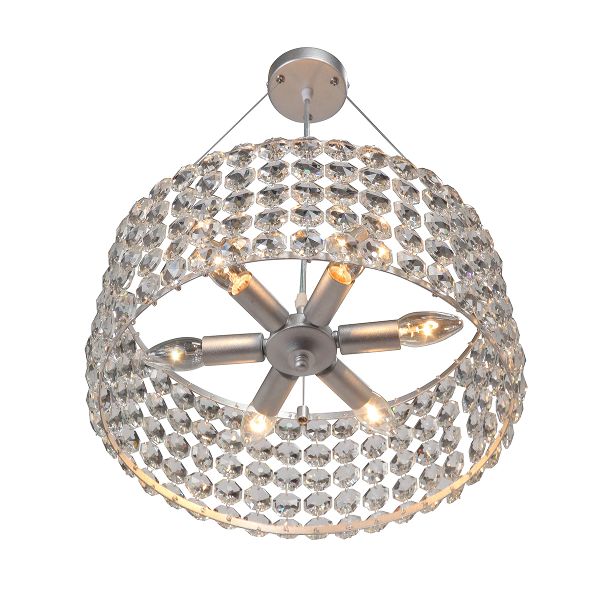 Подвесная хрустальная люстра V5329 Vitaluce V5329-9/6S