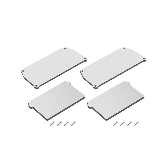 Комплект торцевых заглушек для профиля Flod Denkirs Flod DK5852-WH