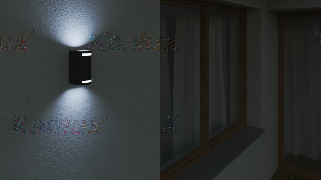 Уличный настенный светильник Kanlux Novia 25663