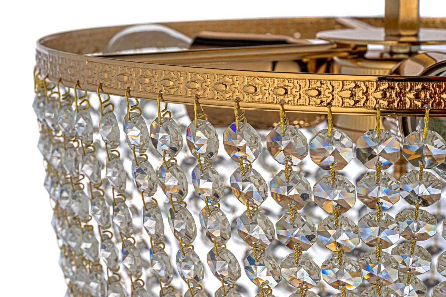 Потолочная хрустальная люстра Arti Lampadari Stella Stella E 1.3.30.504 G