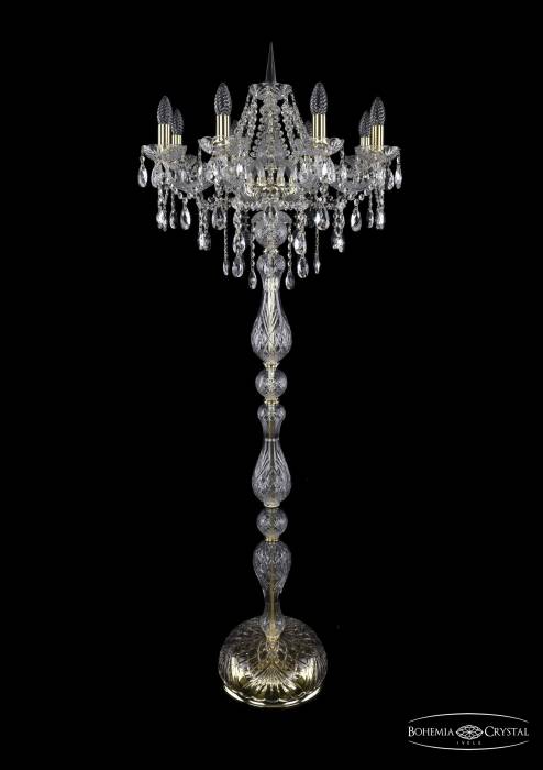 Торшер Bohemia 1415T1/8/200-160/G