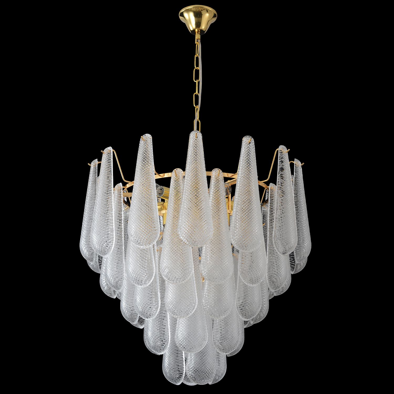 Подвесная люстра Crystal Lux Fontain FONTAIN SP10 GOLD