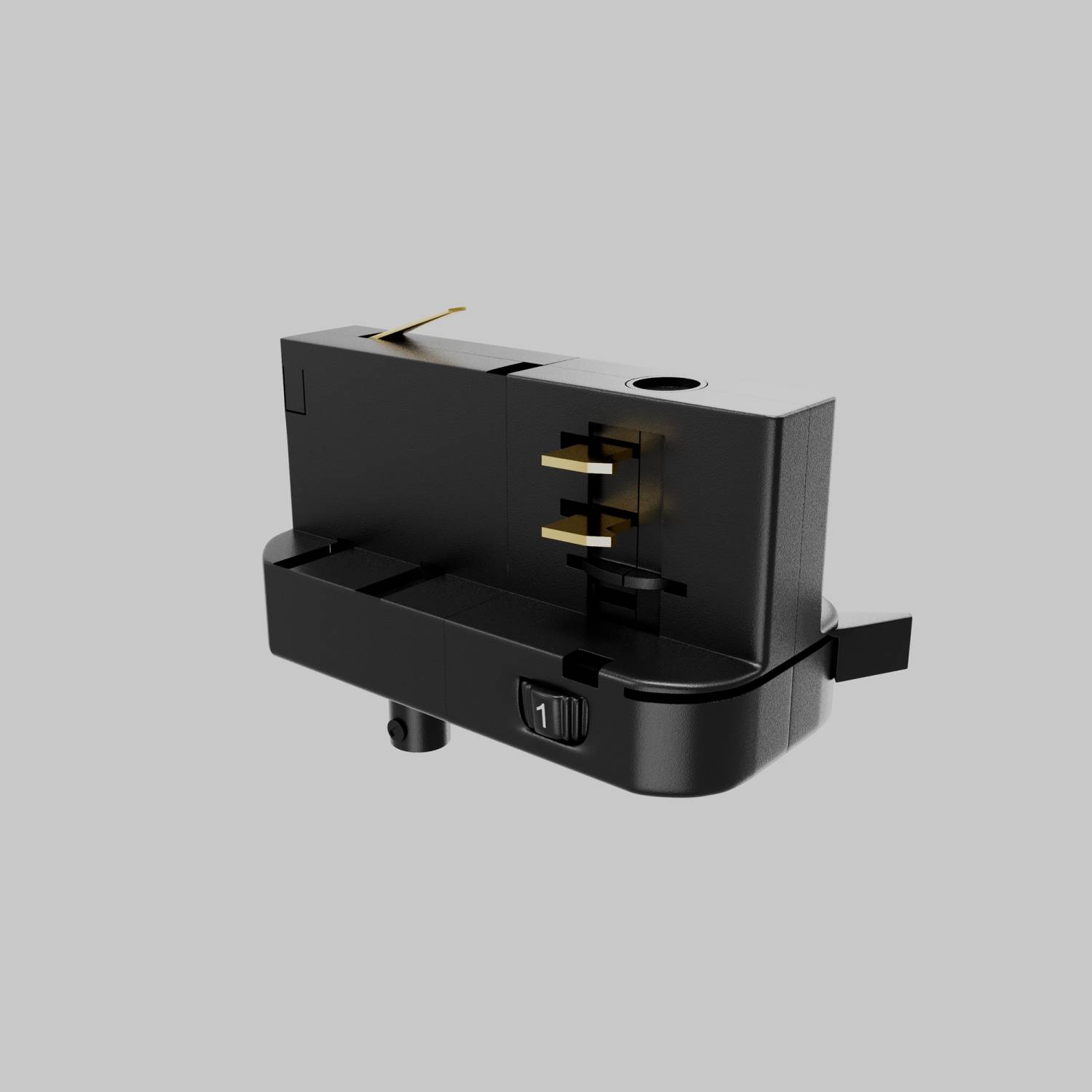 Трековое крепление Maytoni Accessories for tracks Trinity TRA005-3-A-B Трековое крепление Maytoni Accessories for tracks Trinity TRA005-3-A-B