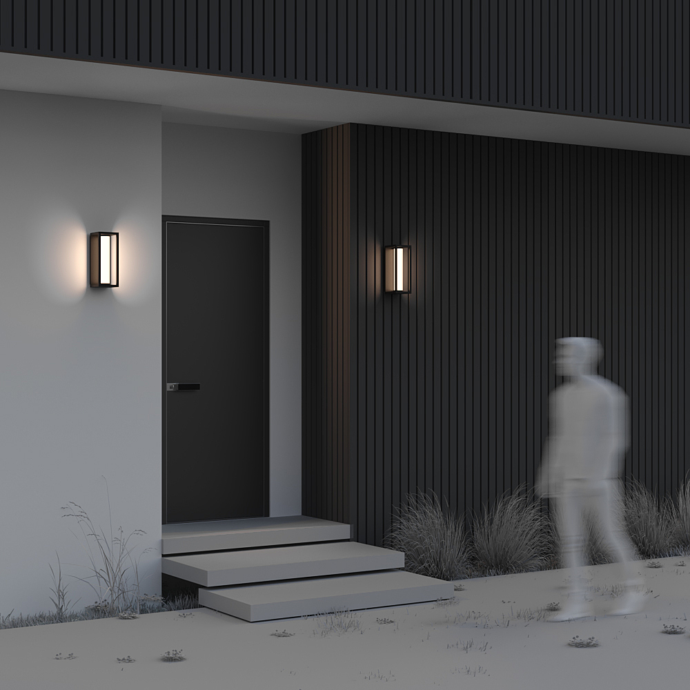 Уличный настенный светильник Maytoni Expo O480WL-L12B3K