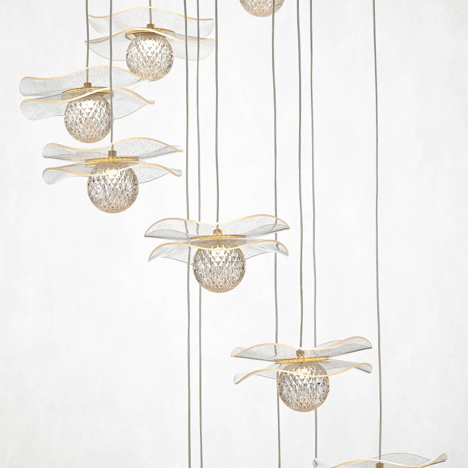 Люстра каскадная Citilux Signature CL247057