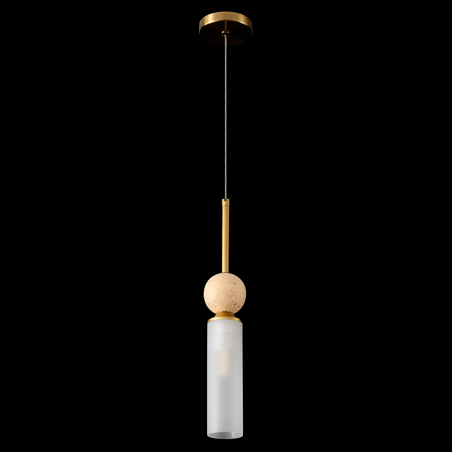 Светильник подвесной Crystal Lux Simply SIMPLY SP1 BRASS