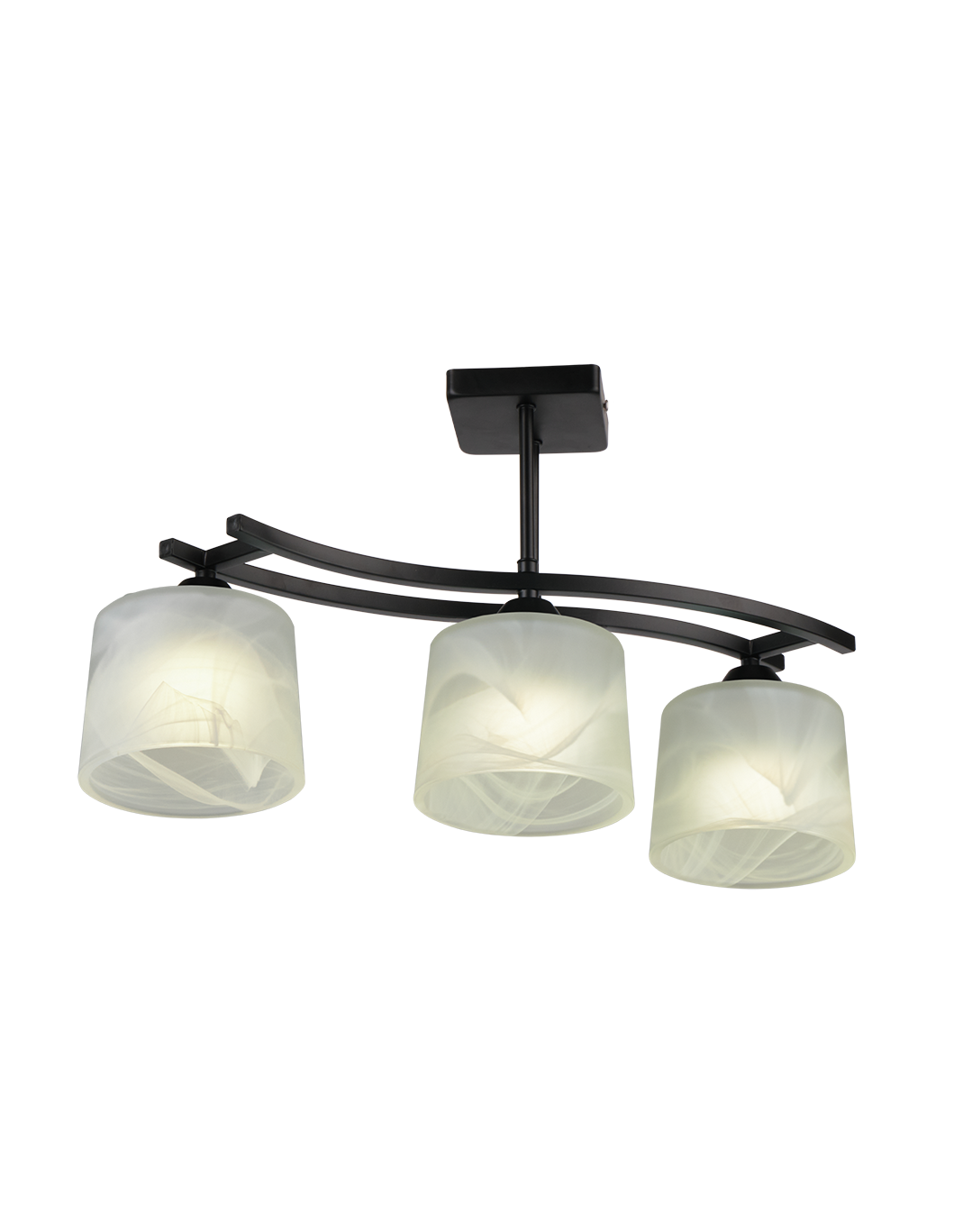 Потолочная люстра Мелодия Света Еврокаркасы Цилиндр 000061923