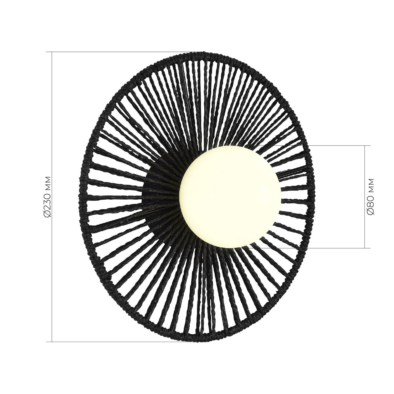 Настенный светильник Evoluce Loom SLE6022-401-01