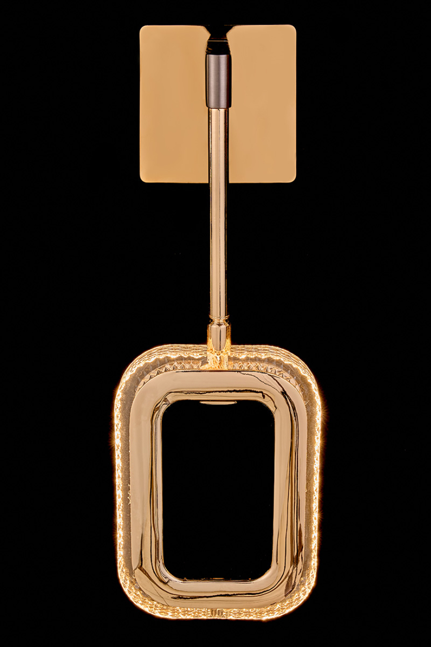 Настенное бра LEON Theona LE7701/1W Grey/Gold