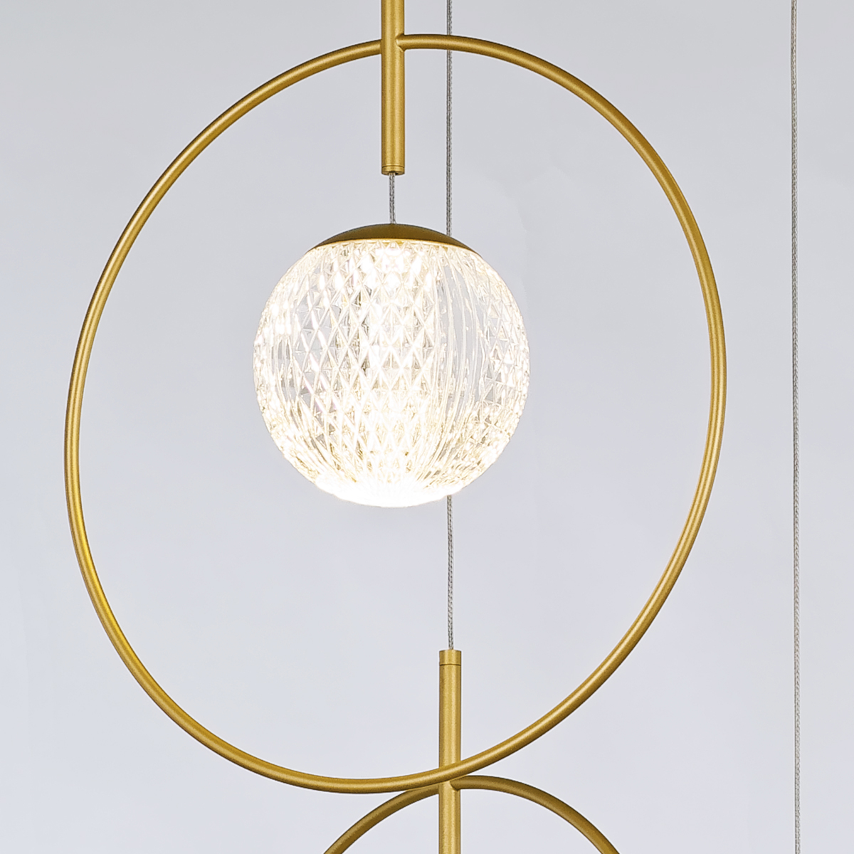 Светильник подвесной Delight Collection Elliot Diamante MD21001043-5A gold Светильник подвесной Delight Collection Elliot Diamante MD21001043-5A gold