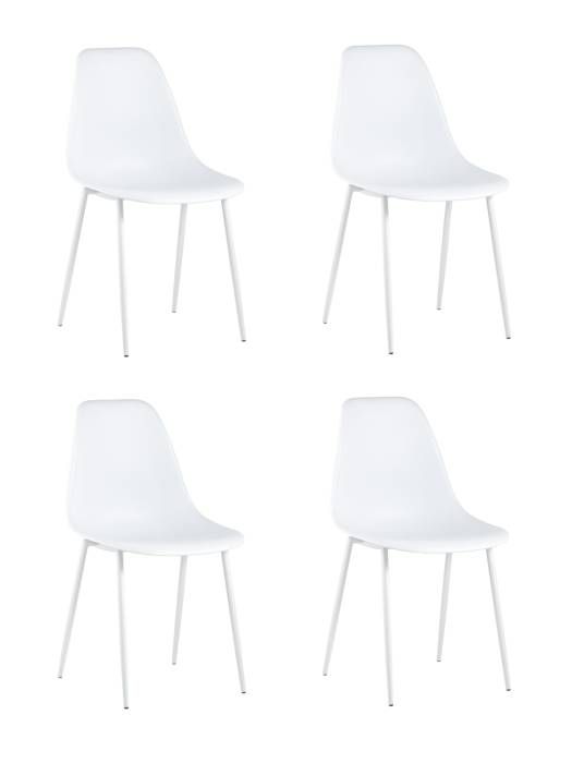 Комплект стульев Stool Group Kon KONWIN CHAIR WHITE X4