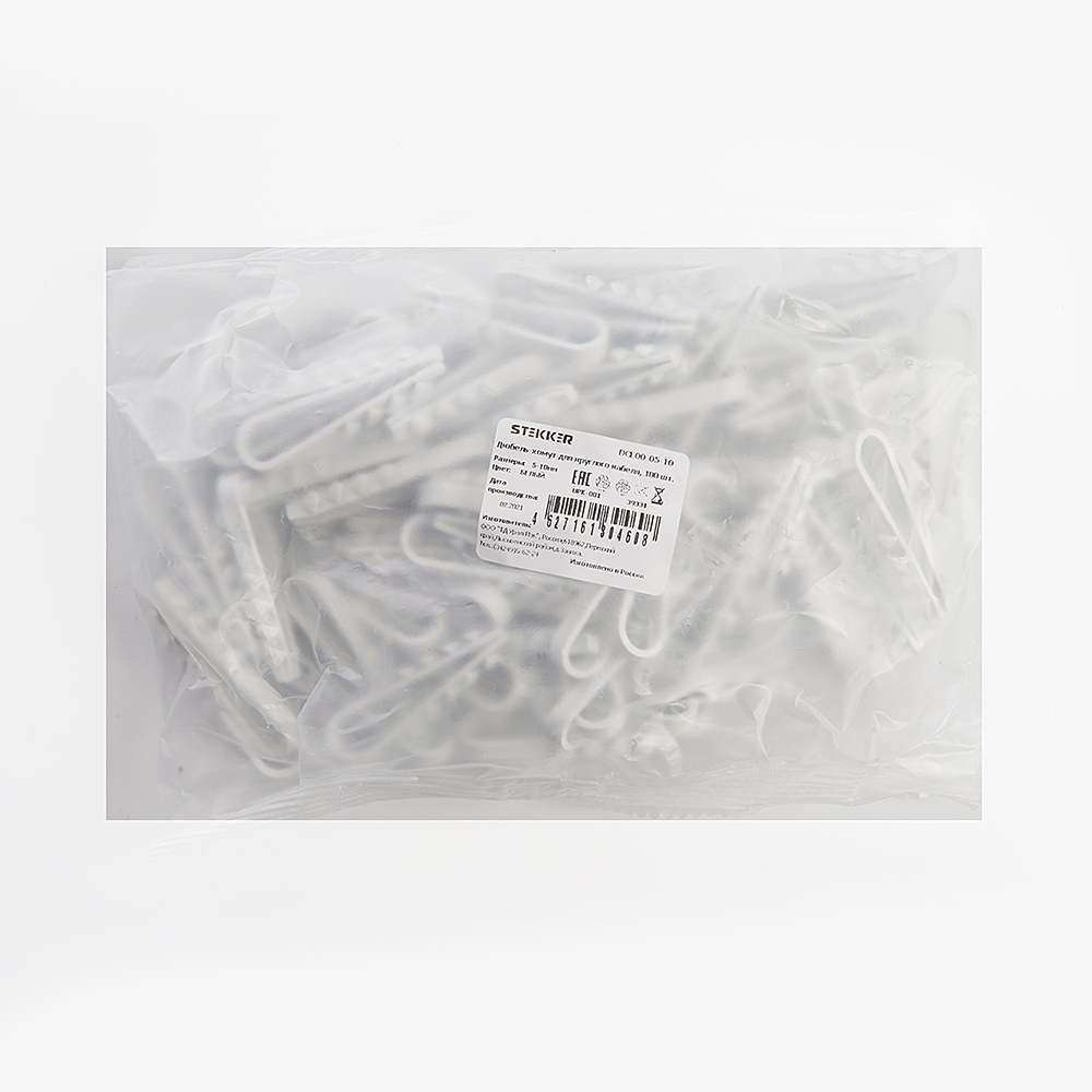 Дюбель-хомут для круглого кабеля Stekker Dcl00-05-10 39331