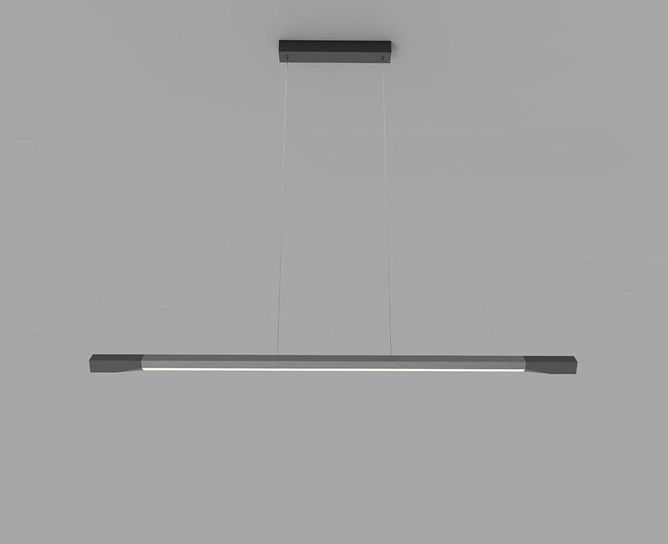 Светильник подвесной Italline IT013-6020 black/silver 3000K