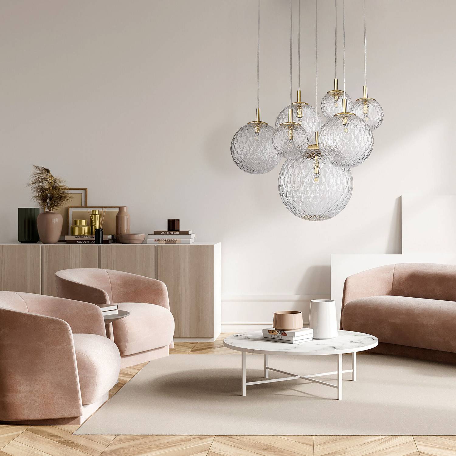 Светильник подвесной TK Lighting Cadix 4608 Cadix Gold