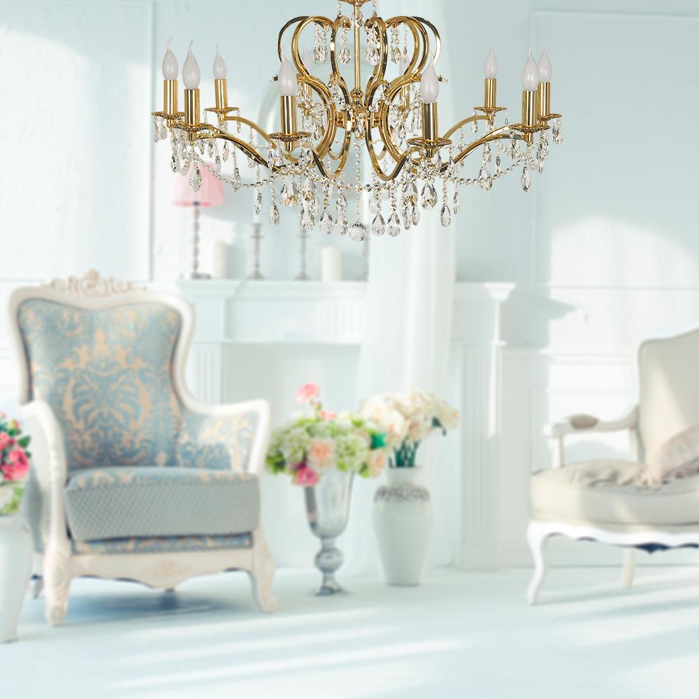 Подвесная хрустальная люстра Pisani Arti Lampadari Pisani E 1.1.10.601 G