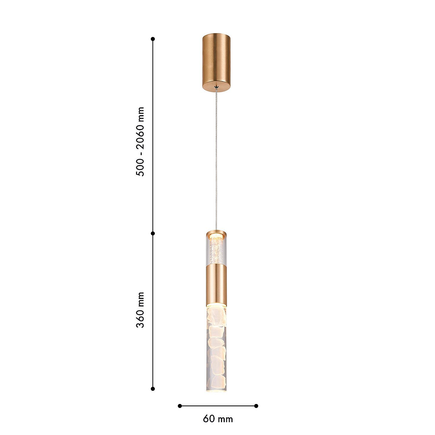 Светильник подвесной Favourite Icecube 4760-1P