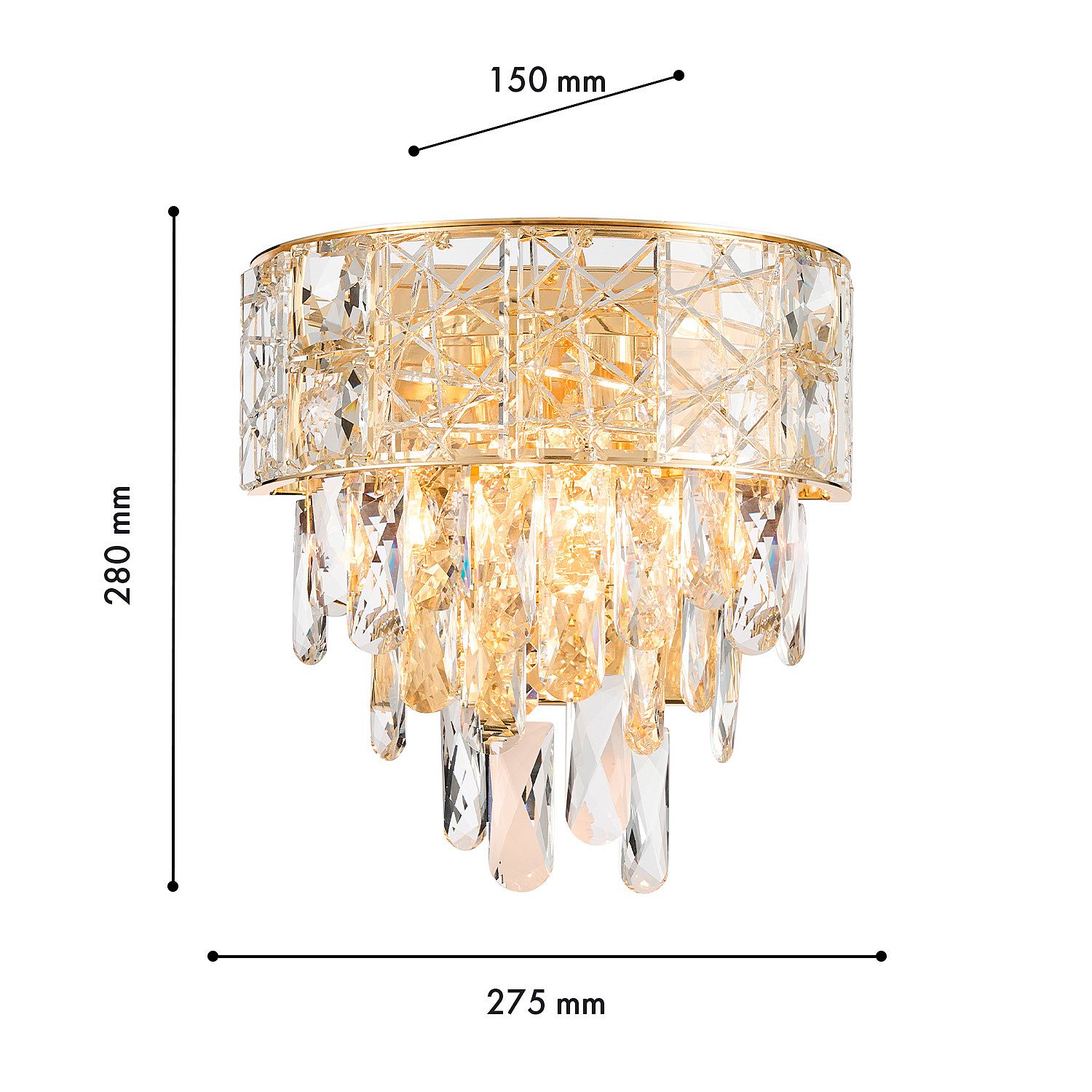 Настенное бра Favourite Elysium 4720-2W