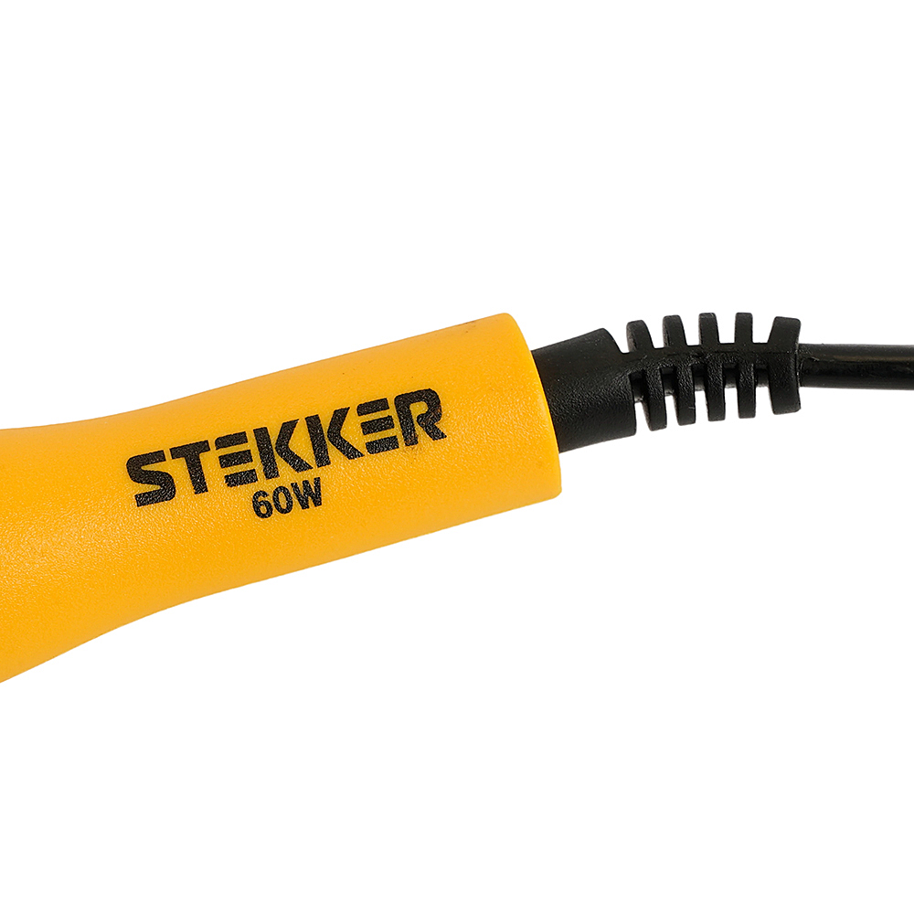Паяльник 60W с кнопкой вкл., Stekker PLE201-60 49801