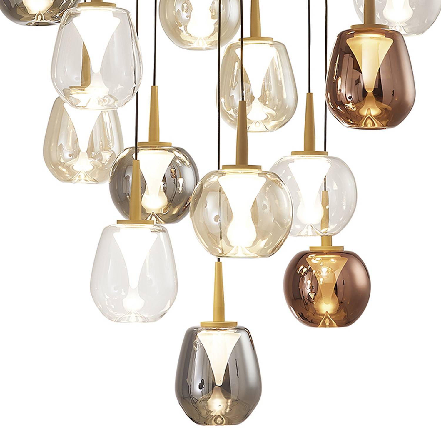 Подвесная люстра Mantra Andromeda 8935+14PL