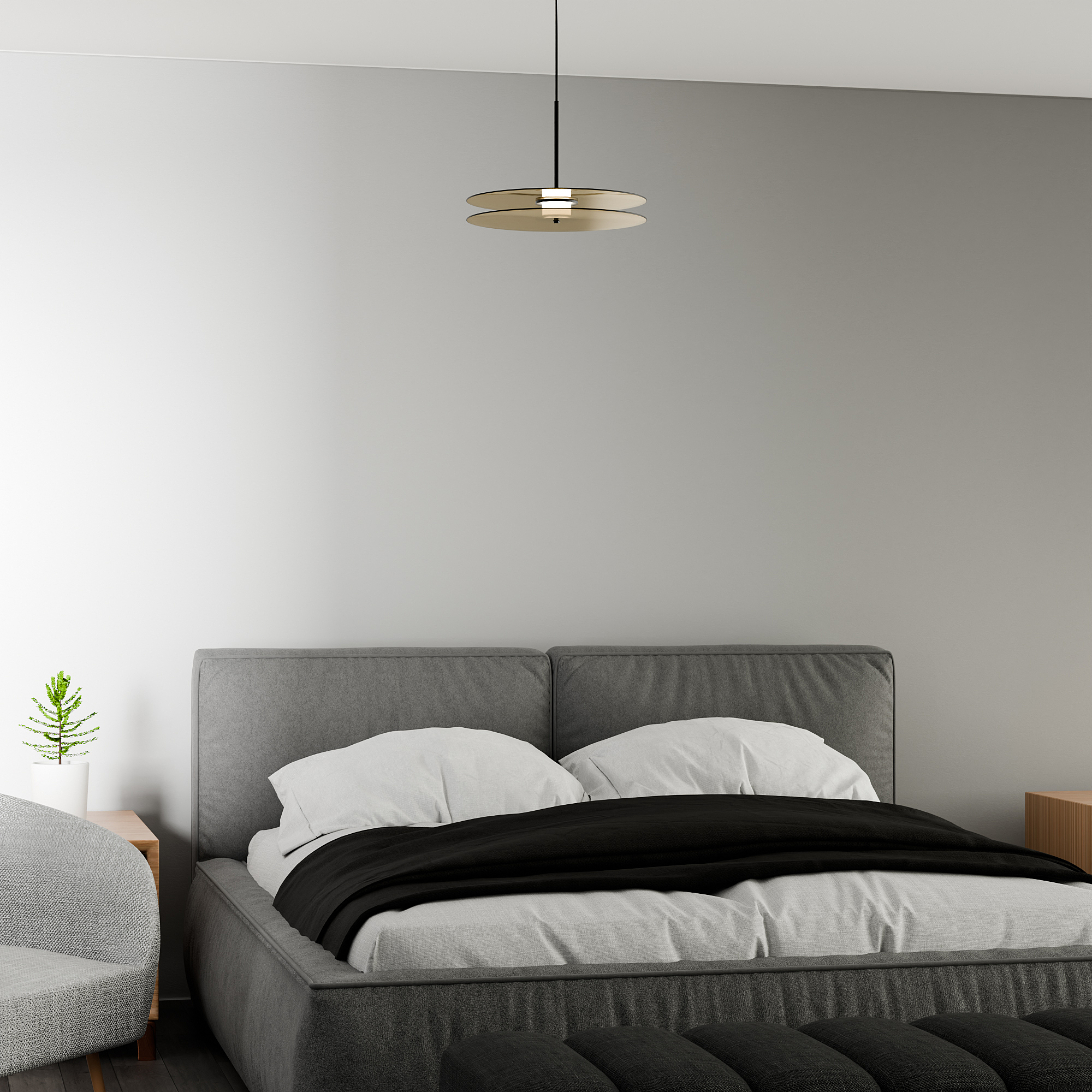 Светильник подвесной LIGHTERA Echuka LE142L-38BR