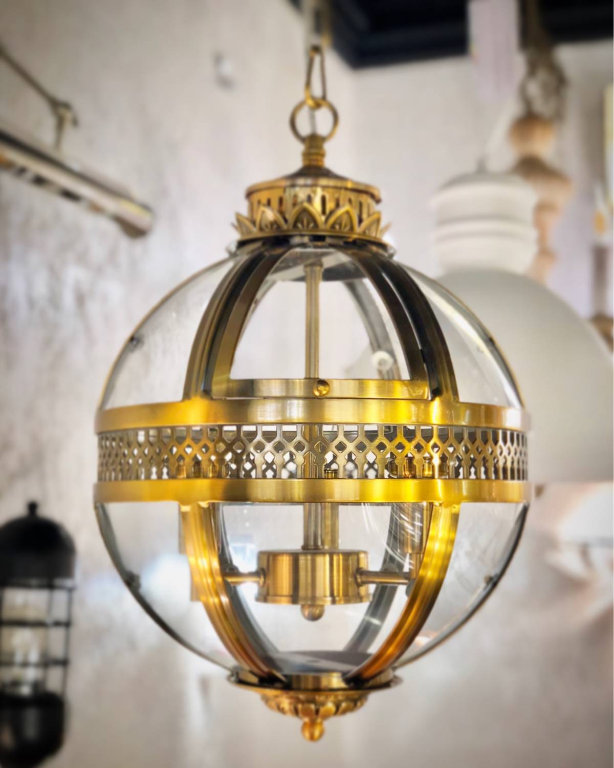 Подвесная люстра Delight Collection Residential KM0115P-3S brass