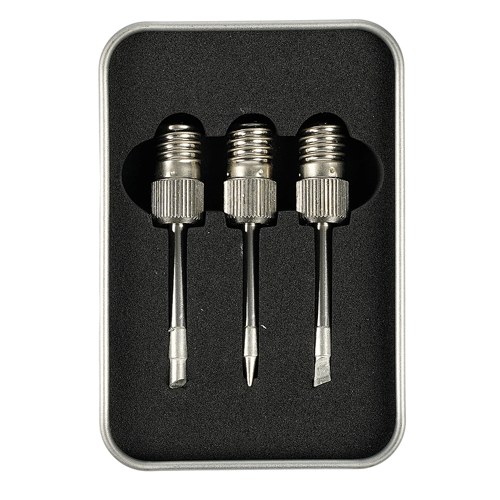 Набор сменных жал для беспроводного паяльника Stekker APL7-801-3 50411