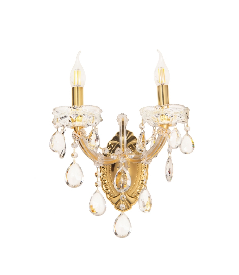 Настенное бра Lumina Deco Eliza LDW 7029-2 GD