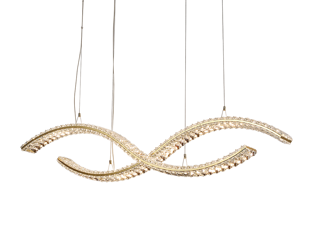 Подвесная люстра Newport 8240 8242/110 gold