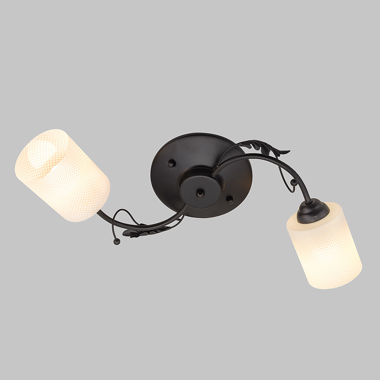 Люстра потолочная Е27 2*60Вт MD.0401-2-S-BK