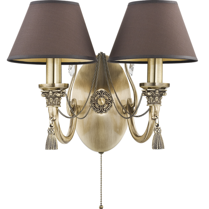 Настенное бра Kutek Roma (абажур) ROM-K-2(P/A) Настенное бра Kutek Roma (абажур) ROM-K-2(P/A)