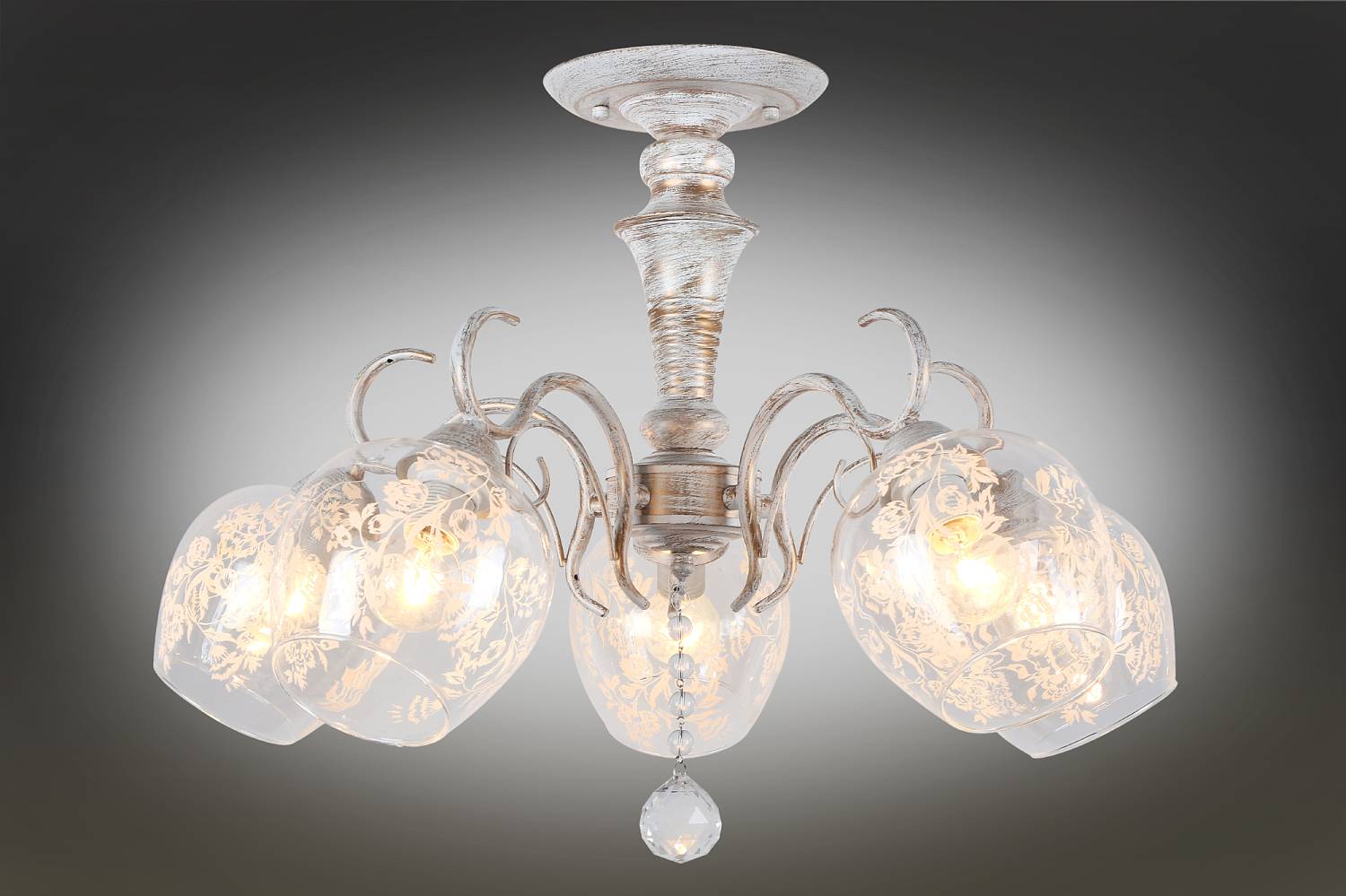 Потолочная люстра Omnilux Cudacciolu OML-53907-05 Потолочная люстра Omnilux Cudacciolu OML-53907-05