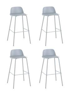 Комплект стульев Stool Group Mist 8063T 75 blue 107 X4